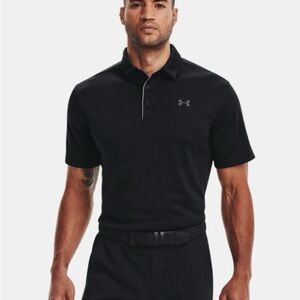 Under Armour Black Performance Polo Shirt